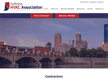 Tablet Screenshot of hvacindiana.org